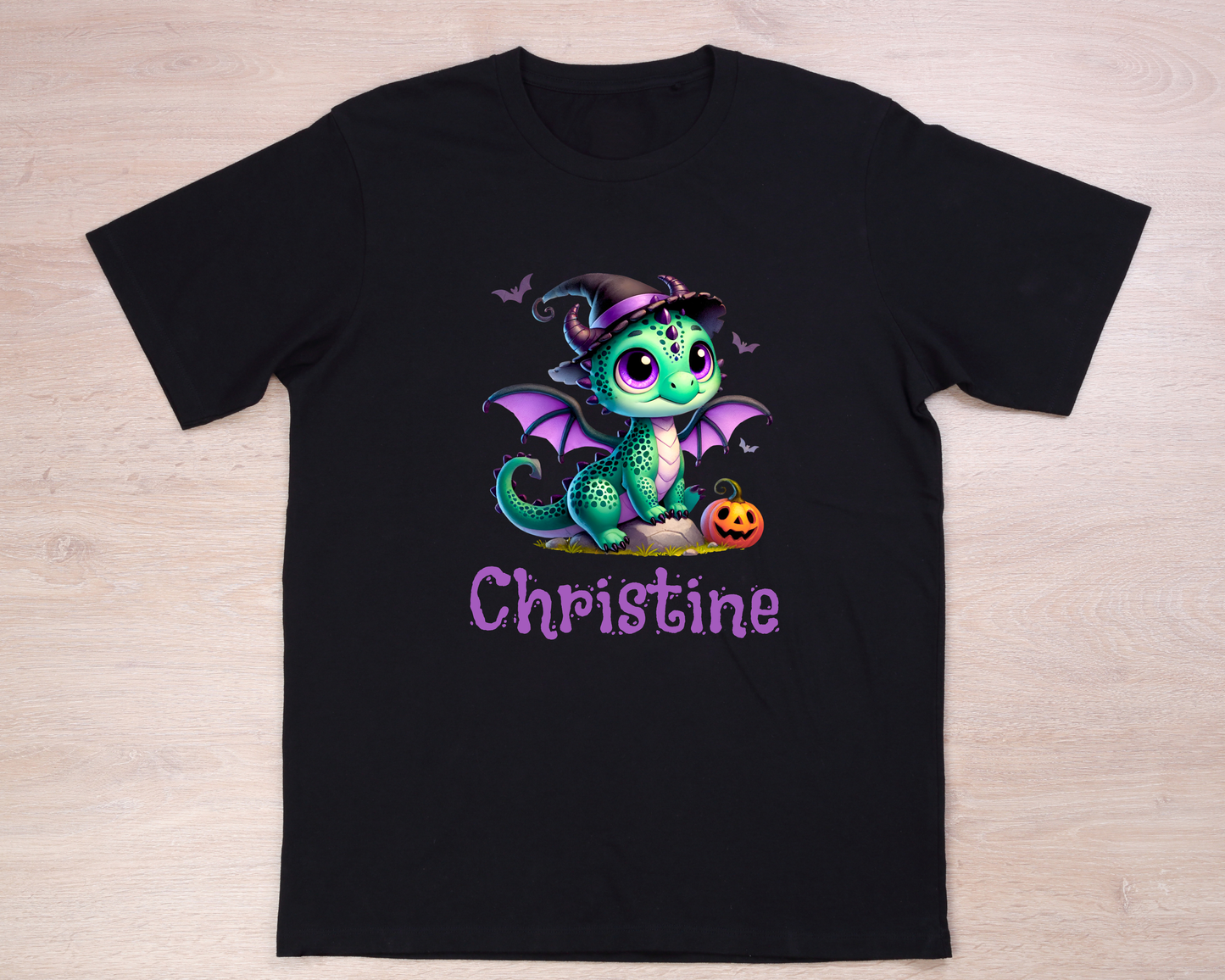 Personalized Halloween Dragon T-Shirt