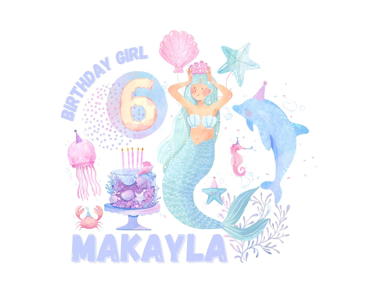 Birthday Mermaid