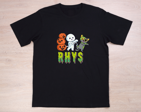 Personalized Halloween Mummy T-Shirt